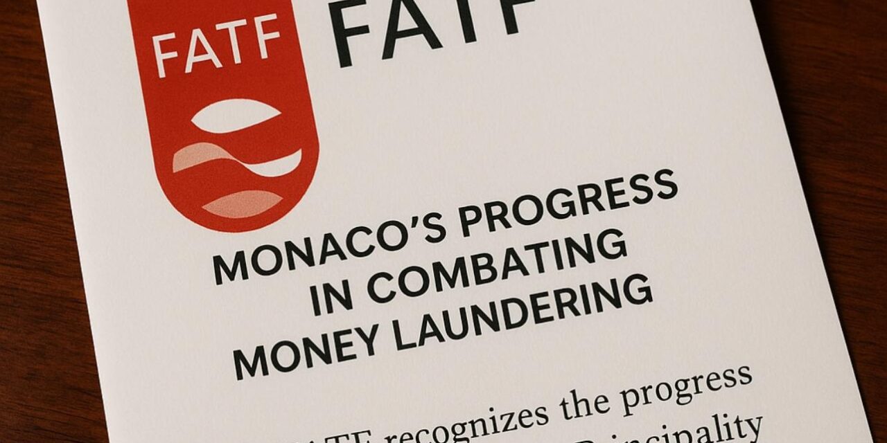 FATF recognises Monaco’s progress in the fight against money laundering