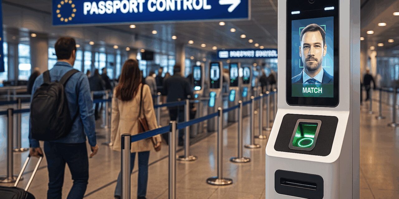 Biometrics replace passport stamps in sweeping EU border reform