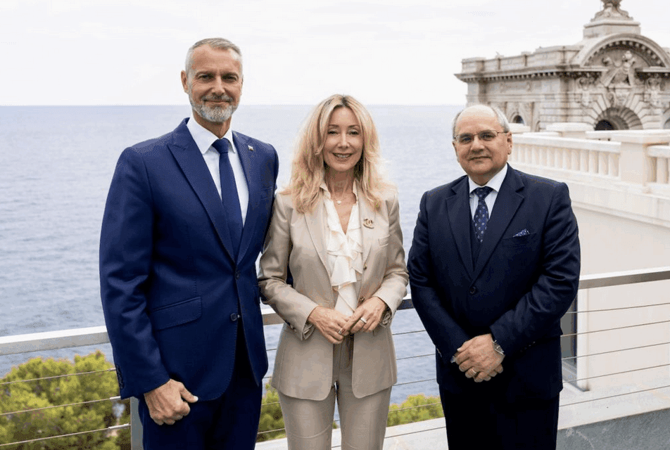 Monaco welcomes Slovak dignitary