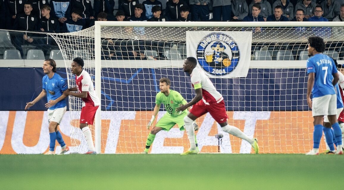 AS Monaco held to late draw by Pafos in Champions League thriller