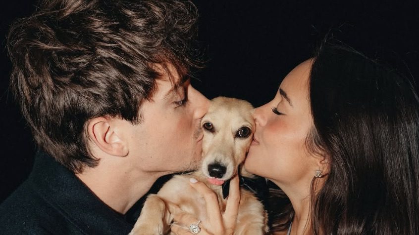 Charles Leclerc announces engagement to Alexandra Saint Mleux