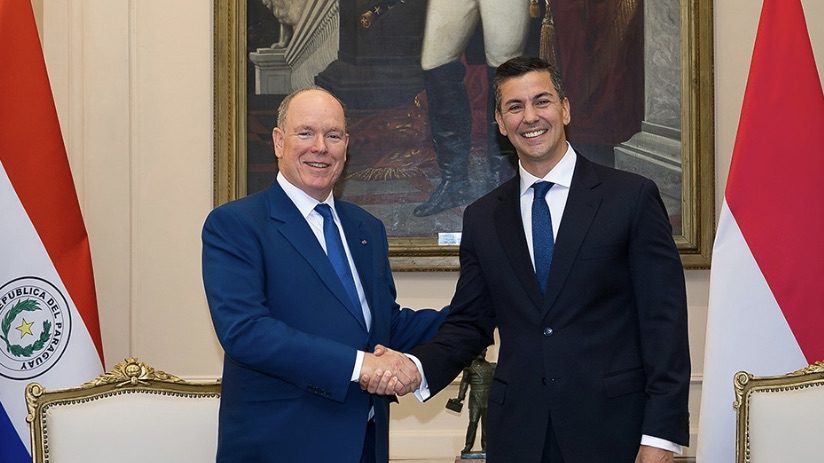 Prince Albert II strengthens diplomatic ties during first official visit to Paraguay