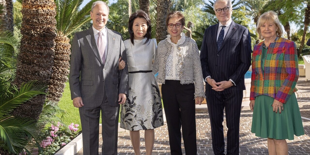German ambassador honoured at Monaco reception