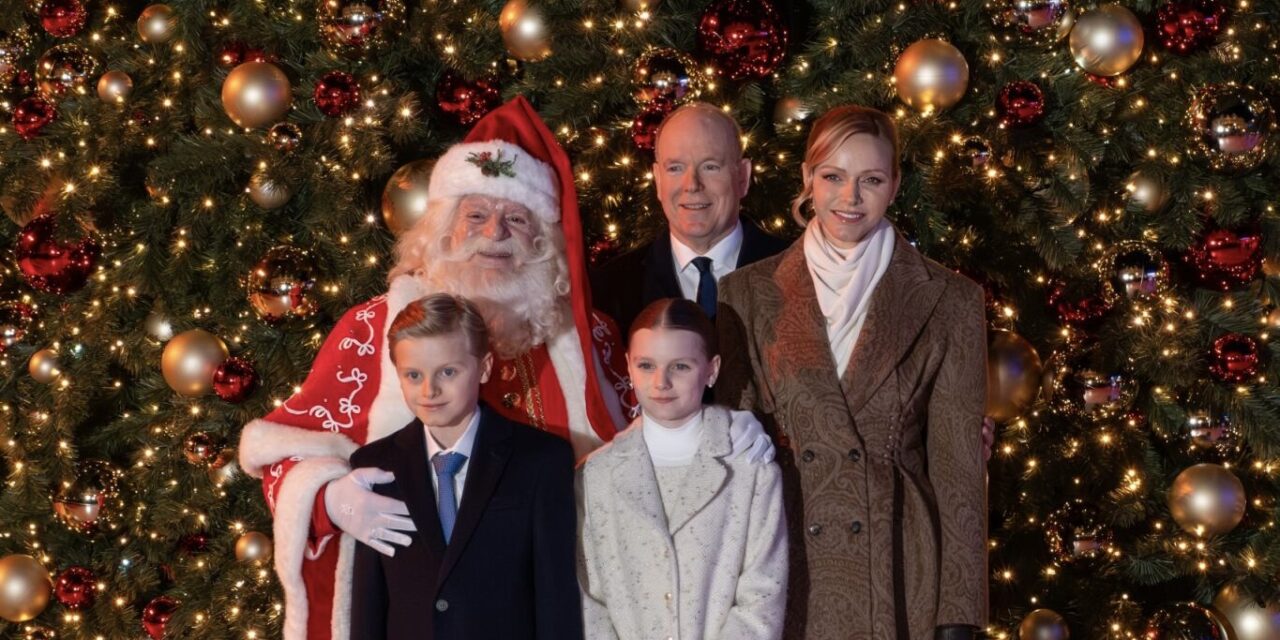 Princely twins illuminate Casino Square