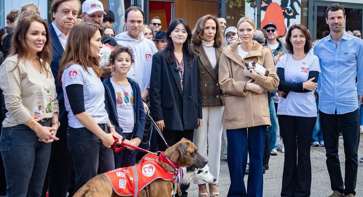 Princess Charlene leads Monaco’s race for rescue pets