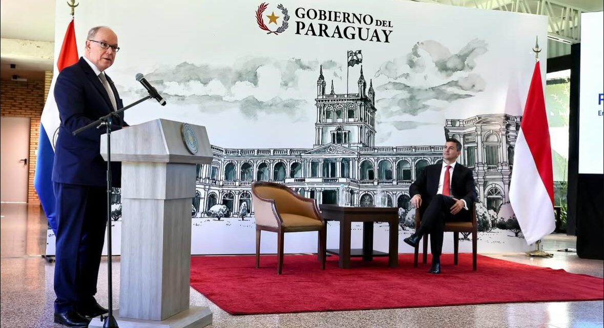 Prince Albert II concludes historic state visit to Paraguay