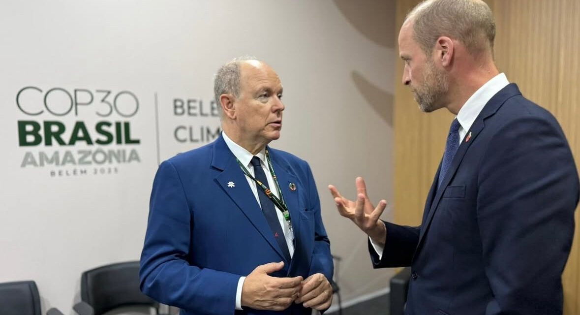 Prince Albert II joins world leaders at COP30 in Brazil
