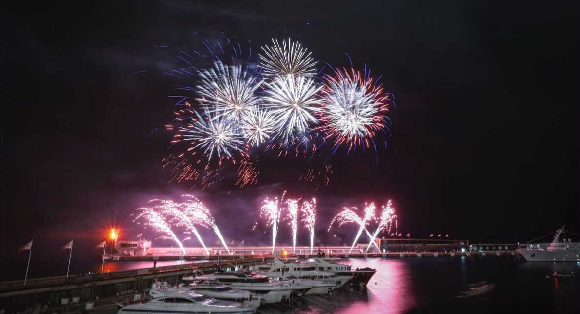 Princely reception and fireworks light up Monaco on the eve of National Day