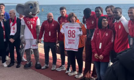 AS Monaco players join the No Finish Line to support children’s causes