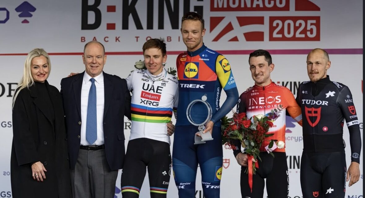 Jonathan Milan wins thrilling Monaco Beking