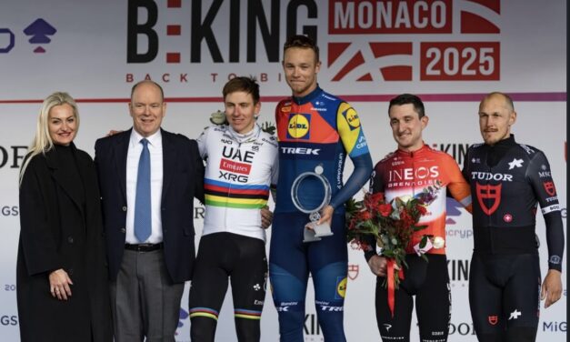 Jonathan Milan wins thrilling Monaco Beking