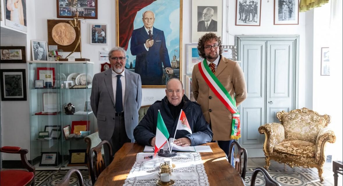 Grimaldi fiefdoms reaffirmed as Prince Albert II visits Liguria
