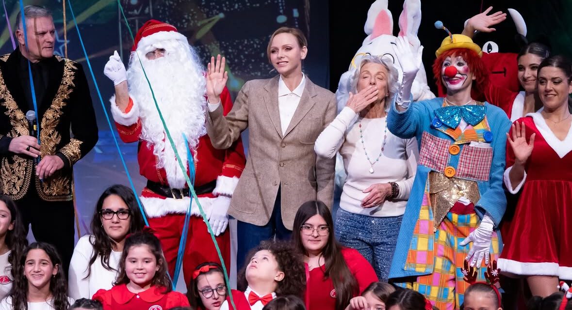 Princess Charlene brings festive magic to Frankie’s Christmas