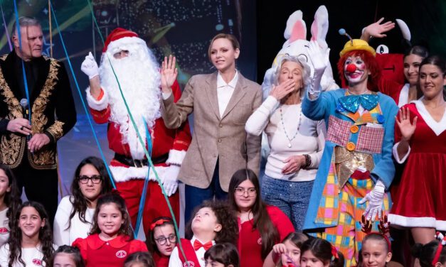 Princess Charlene brings festive magic to Frankie’s Christmas