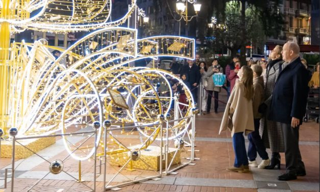 Monaco lights up as the Princely Family launches the festive season