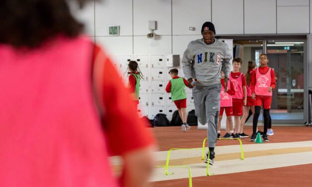 Olympic gold meets the classroom as Monaco pupils train with Letsile Tebogo