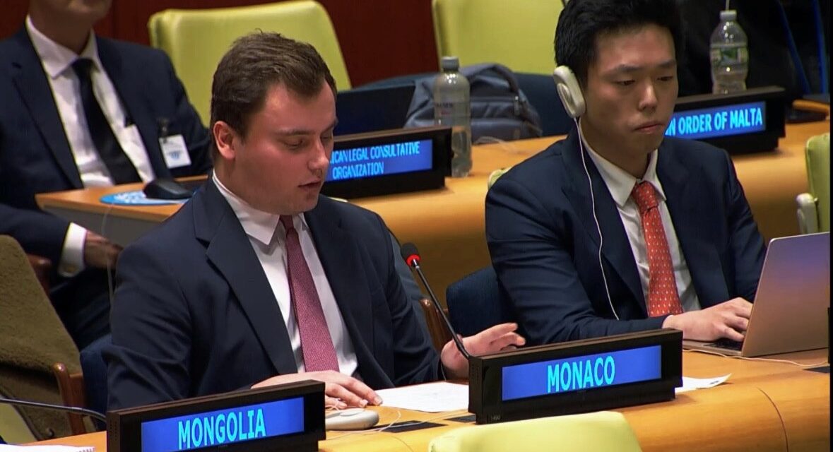 Monaco reaffirms its position on sea level rise and international law