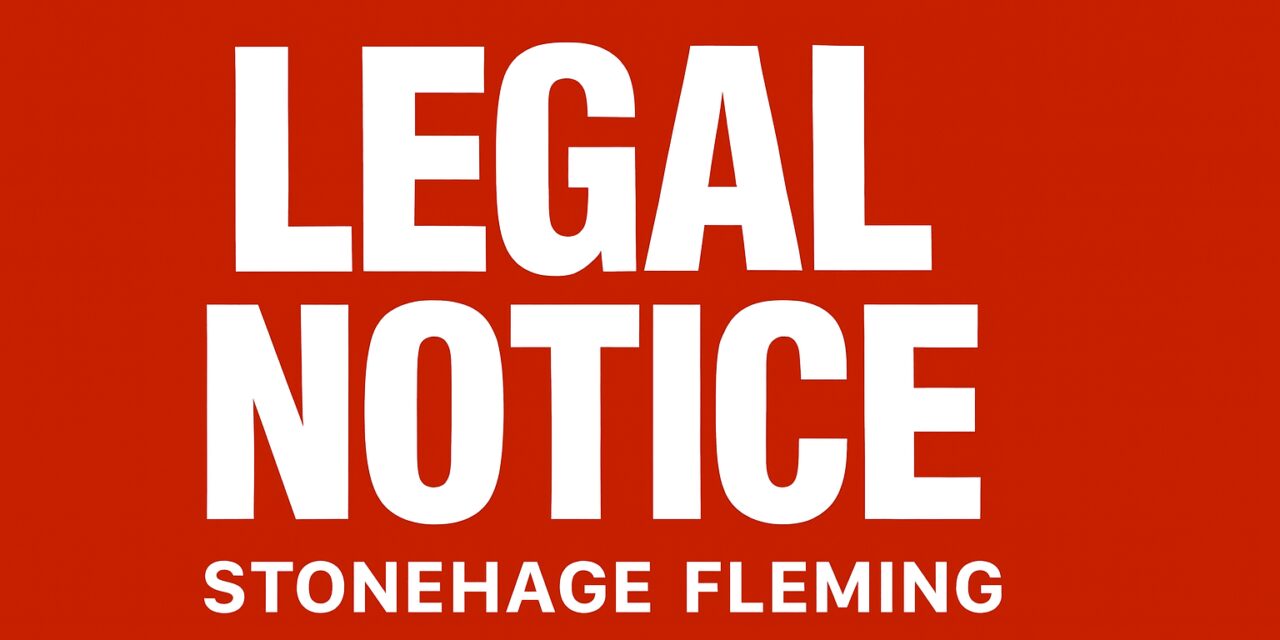 Legal Notice: REPUBLIC OF TRINIDAD AND TOBAGO