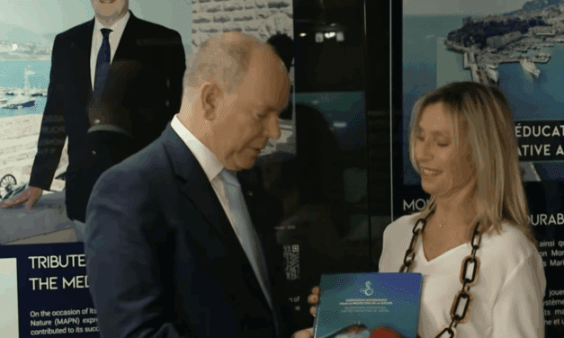 Prince Albert II visits exhibition marking 50 years of the AMPN