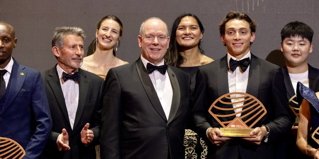 Duplantis and McLaughlin-Levrone named World Athletes of the Year at Monaco gala