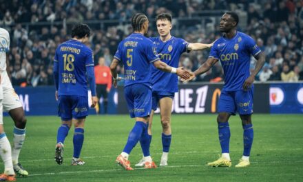 Monaco left empty-handed in Marseille after late blow