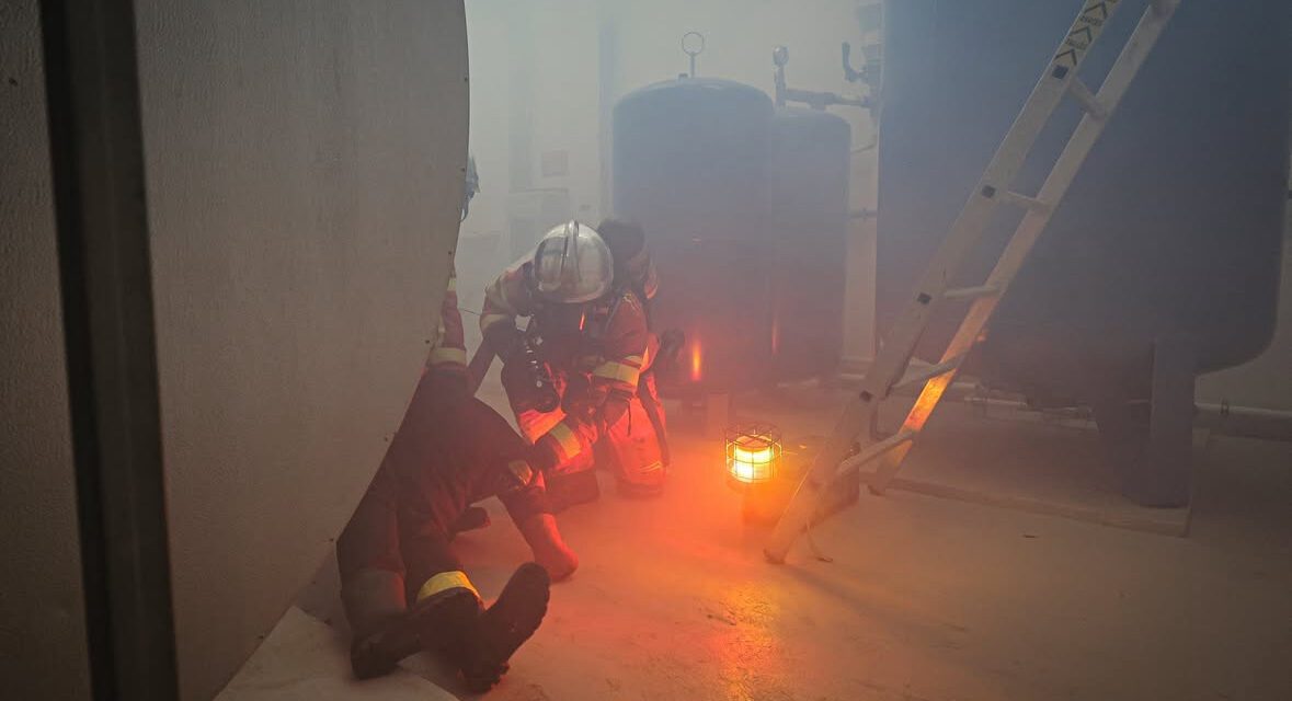 Full-scale fire simulation tests emergency readiness at Princess Grace Hospital