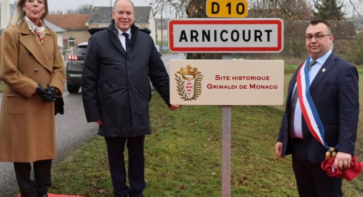 Prince Albert II and Princess Caroline renew historic ties in the Ardennes