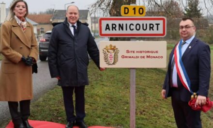Prince Albert II and Princess Caroline renew historic ties in the Ardennes