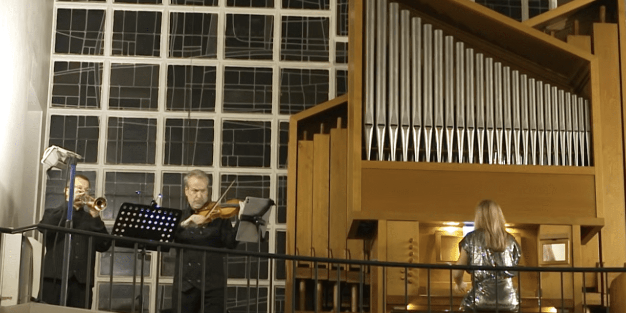 Christmas brilliance fills the Reformed Church for a trumpet-led finale