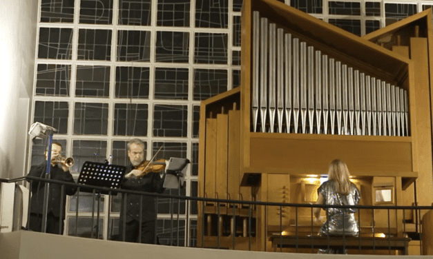 Christmas brilliance fills the Reformed Church for a trumpet-led finale