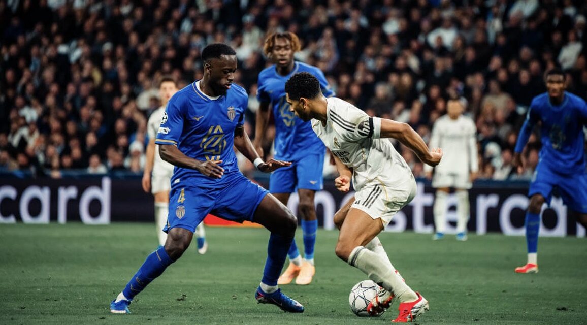 Ruthless Real Madrid overpower AS Monaco as Bernabéu night ends in heavy Champions League defeat