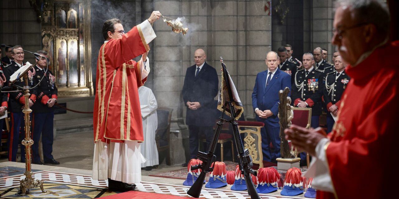 Saint Sebastian honoured in Monaco as Prince Albert II attends traditional Carabiniers ceremony