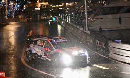 Fourmaux shines on rain-soaked Monaco stage as Monte Carlo Rally lights up Port Hercule