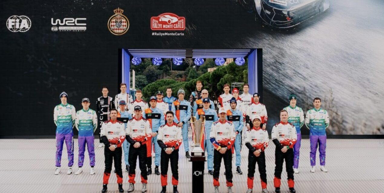 Monte-Carlo Rally gets underway at Port Hercule as crews head into treacherous Alpine night stages