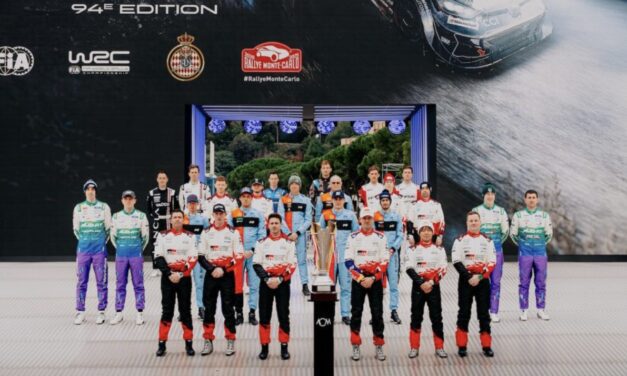 Monte-Carlo Rally gets underway at Port Hercule as crews head into treacherous Alpine night stages