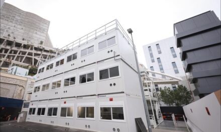 Modular school buildings ready as Lycée Albert Ier resumes in-person classes