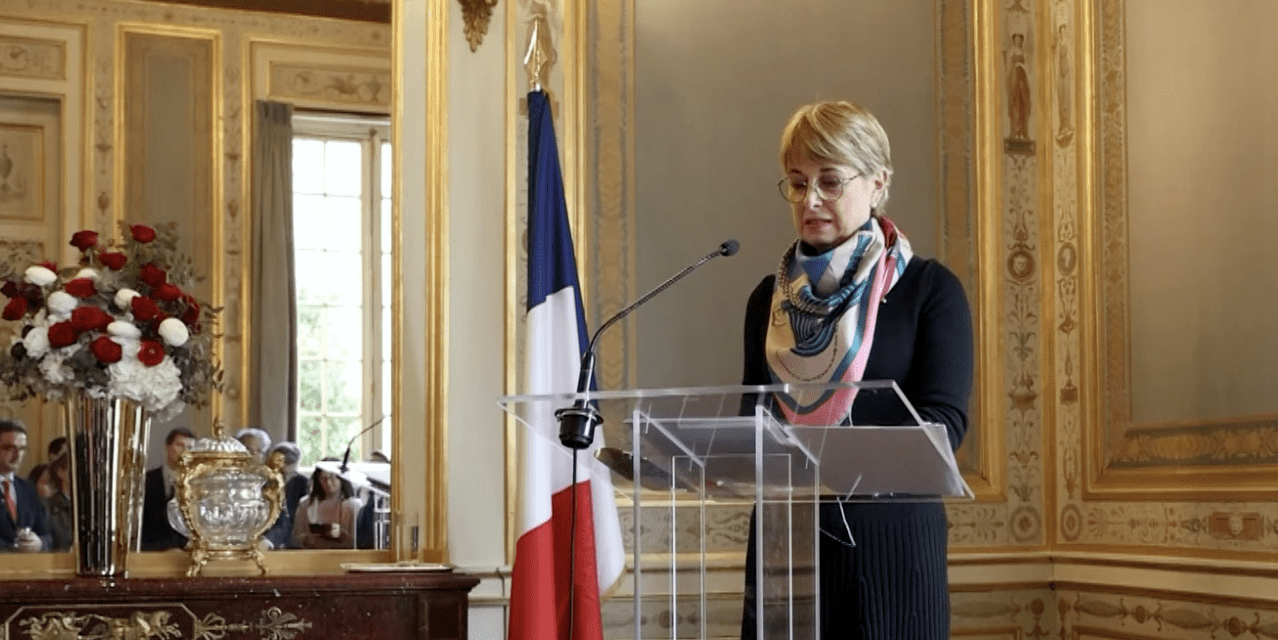 Isabelle Berro-Amadeï presents New Year wishes to Monaco’s Diplomatic Corps in Paris