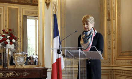 Isabelle Berro-Amadeï presents New Year wishes to Monaco’s Diplomatic Corps in Paris