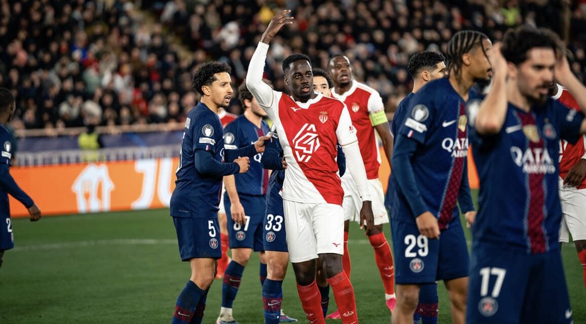 Monaco fall 3–2 to PSG after thrilling Champions League play-off battle at Stade Louis-II