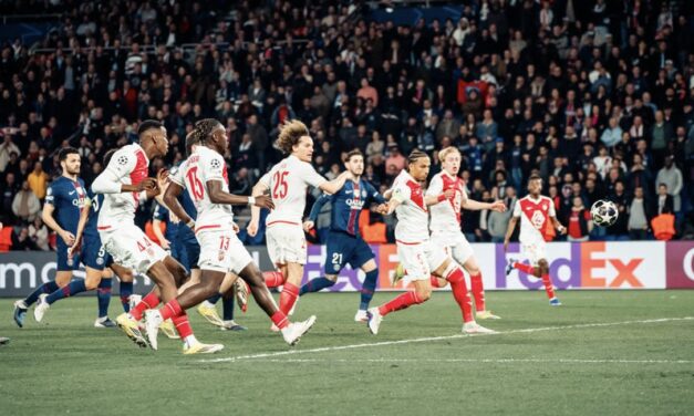 Ten-man AS Monaco push PSG to the brink before cruel Champions League exit