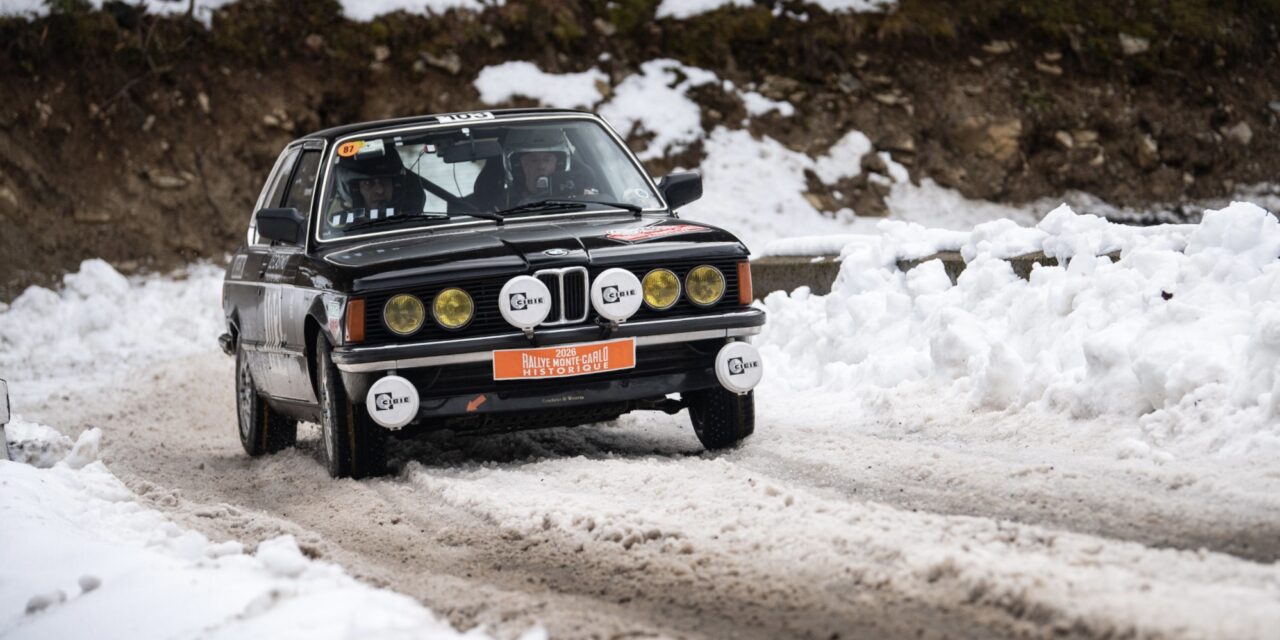 Late drama on the Turini seals Historic Rally Victory in Monaco