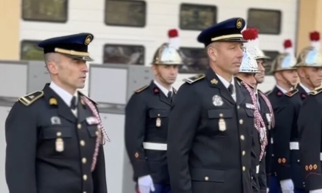 Olivier Vitale takes command at Fontvieille Rescue Centre during official handover ceremony
