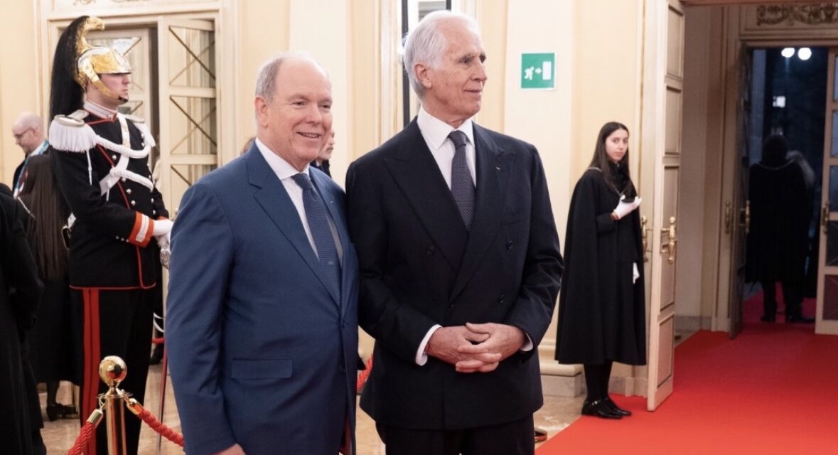 Prince Albert II in Milan as the Olympic Movement turns a new page