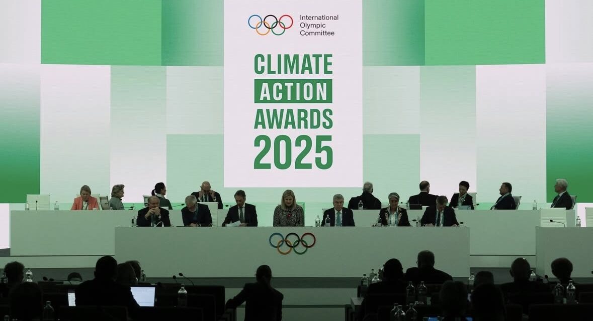 Prince Albert II honours climate champions at IOC session in Milan