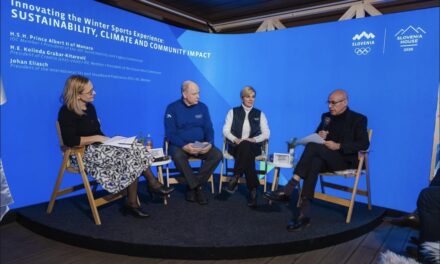 Monaco’s voice shapes winter sports sustainability debate