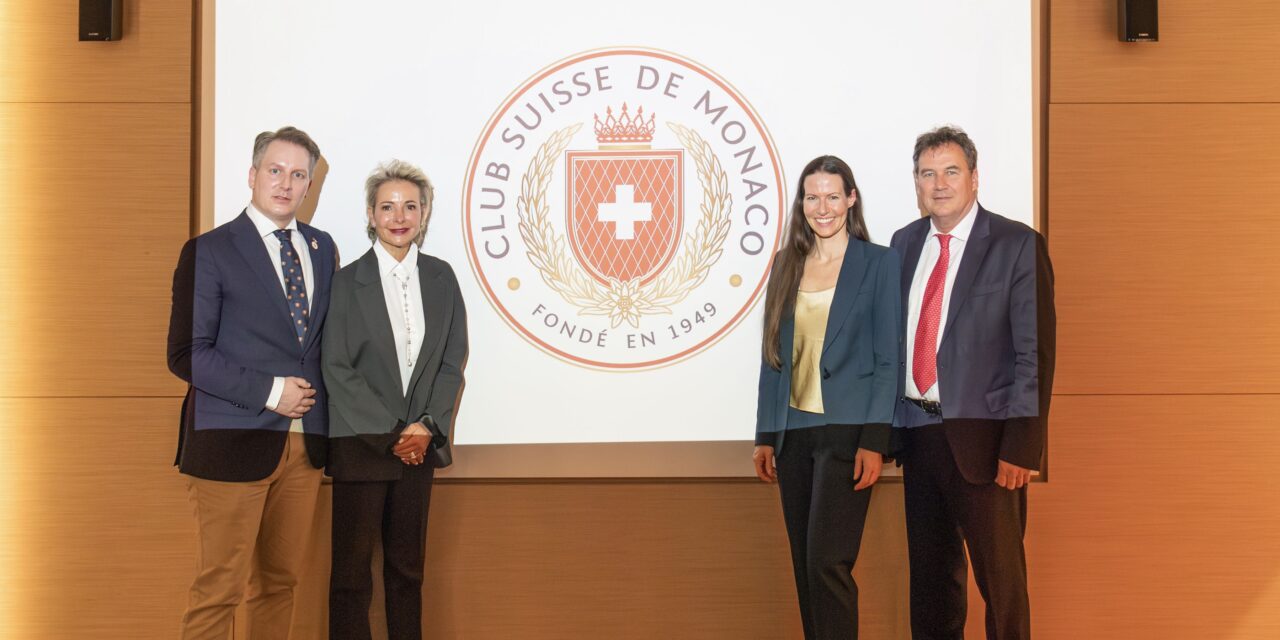 Economy and European dialogue take centre stage at Swiss club event in Monaco