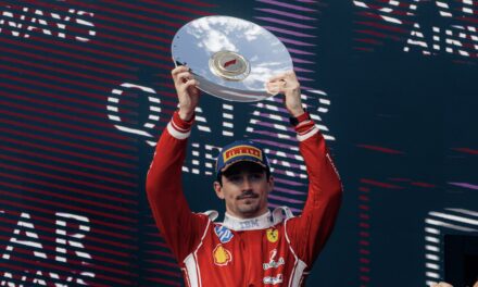 Leclerc fights at the front but Ferrari settle for podium in Australian season opener