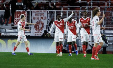 Monaco continue strong run with comfortable victory Over Brest