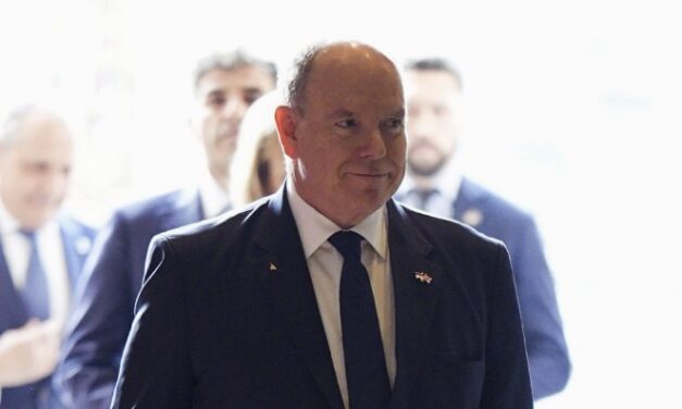 Prince Albert makes rare appearance at Commonwealth Day ceremony