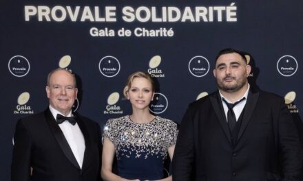 Princely Couple Supports Rugby Solidarity Gala